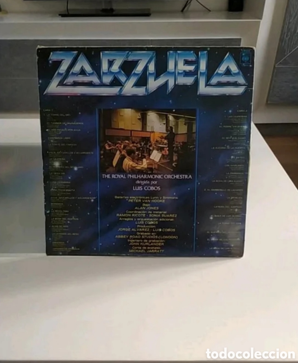 Discos de vinilo: Lp Luis Cobos. Zarzuela - Foto 2
