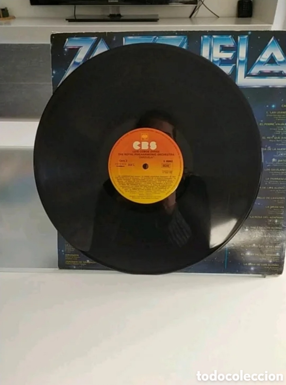 Discos de vinilo: Lp Luis Cobos. Zarzuela - Foto 3