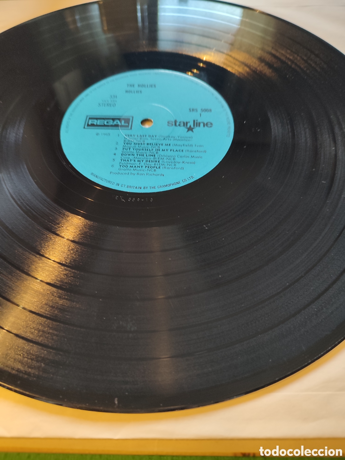 Discos de vinilo: The Hollies - Reflection - Foto 3