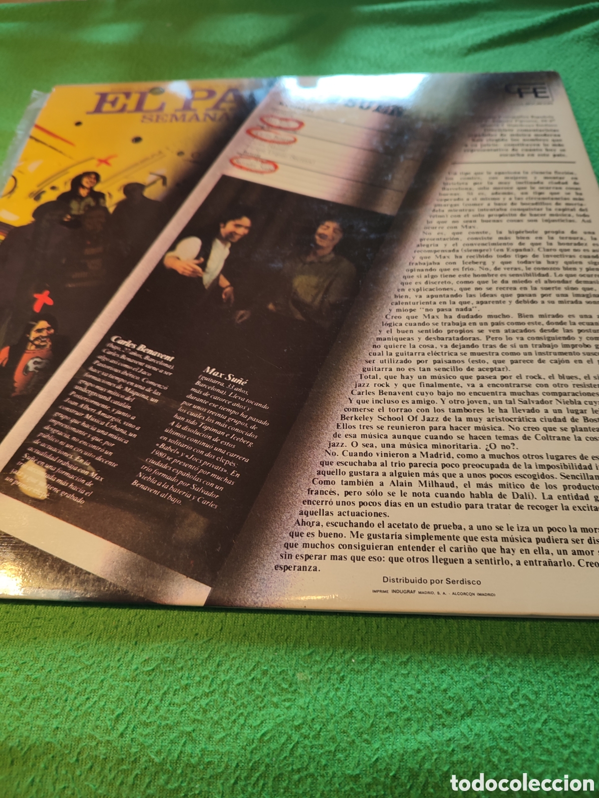 Discos de vinilo: Max Su&ntilde;e - Trio Vinilo Lp - Foto 3