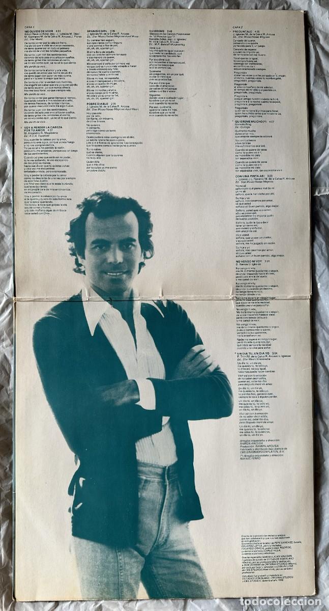 Discos de vinilo: LP de Julio IGLESIAS, EMOCIONES - Foto 3