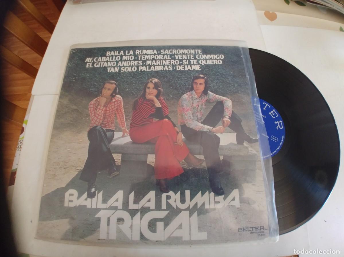 Discos de vinilo: TRIGAL-LP BAILA LA RUMBA - Foto 1