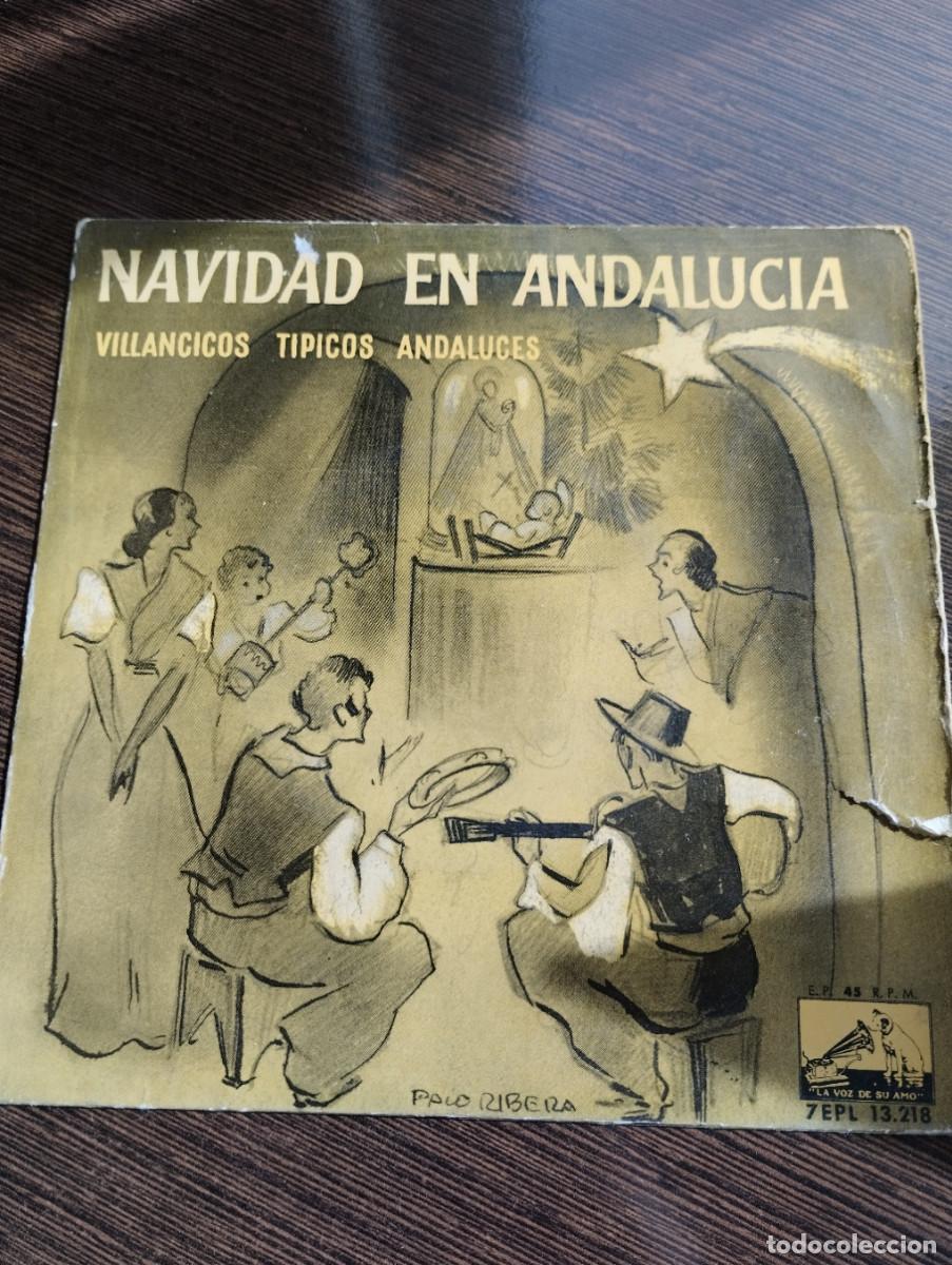 Discos de vinilo: Disco single navidad en Andalucia - Foto 1
