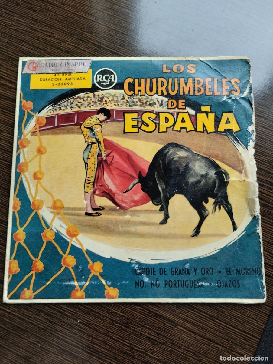 Discos de vinilo: Disco single los Churumbeles de Espa&ntilde;a - Foto 1