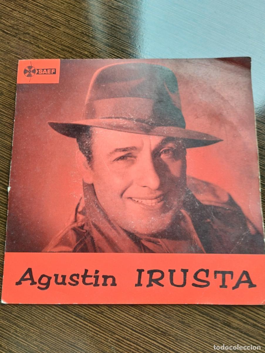 Discos de vinilo: Disco single Agustin Irusta - Foto 1