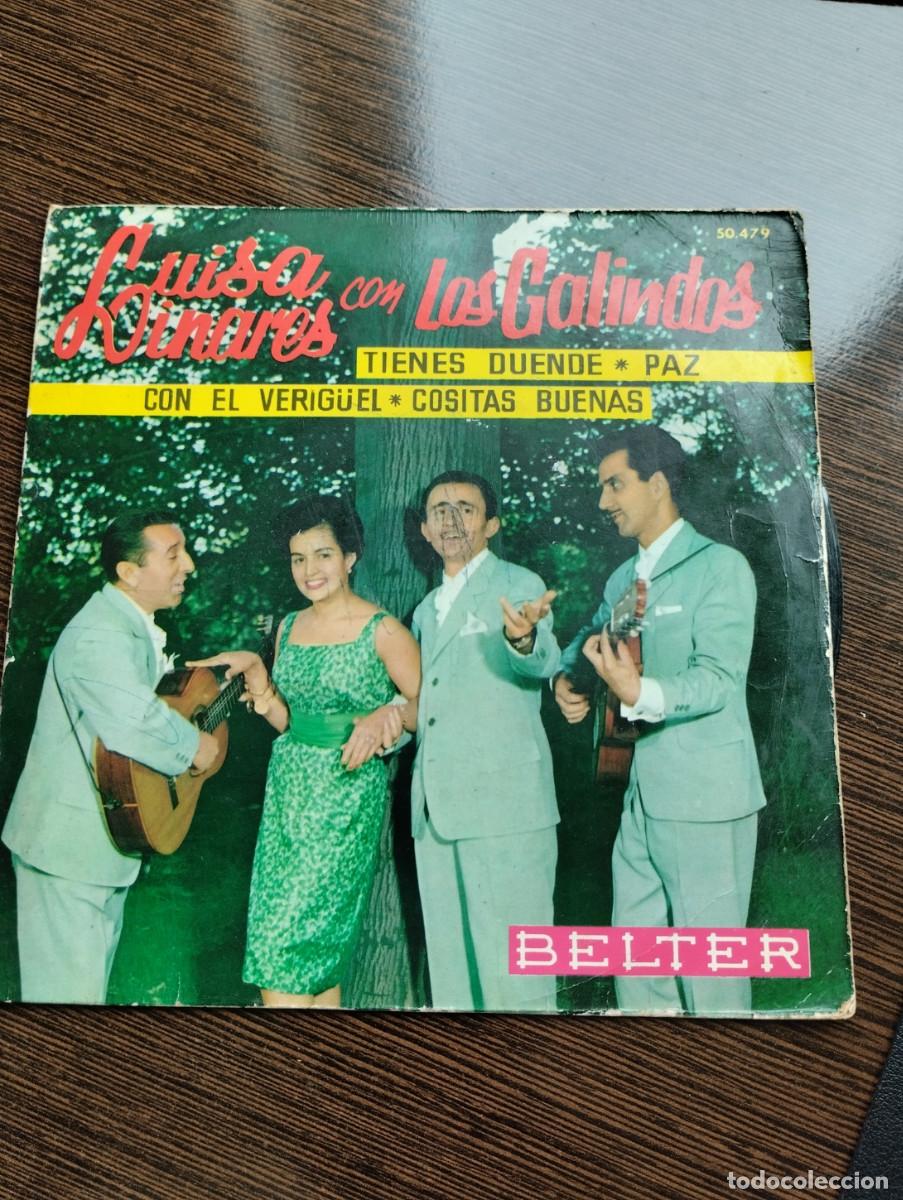 Discos de vinilo: Disco single Luisa Linares y Los Galindos - Foto 1