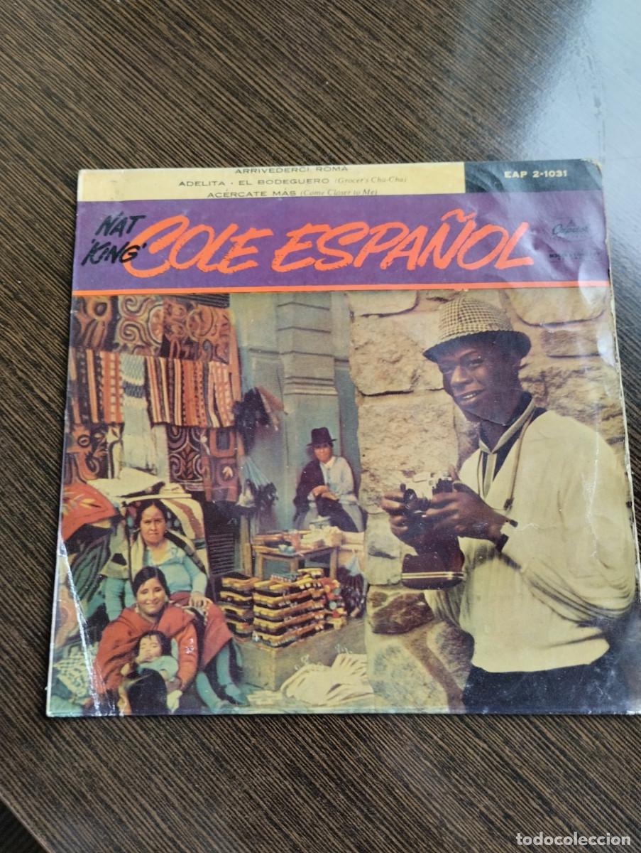 Discos de vinilo: Disco single Nat King Cole espa&ntilde;ol - Foto 1