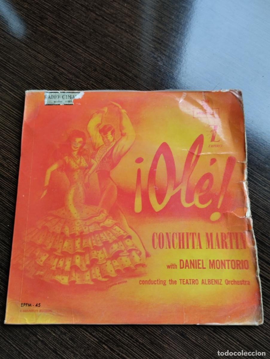 Discos de vinilo: Disco single Conchita Martin Ole! - Foto 1