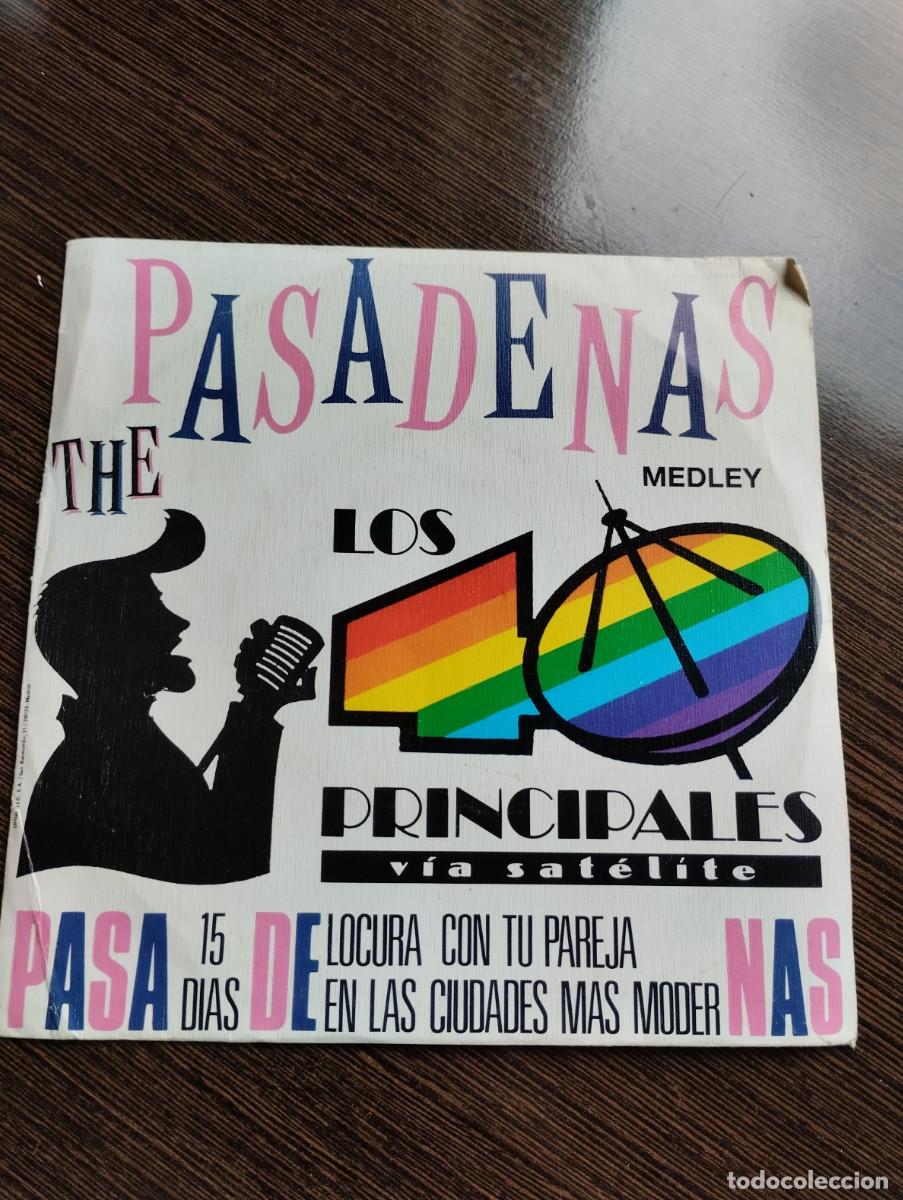 Discos de vinilo: Disco single Gloria Estefan - The Pasadenas - Foto 1