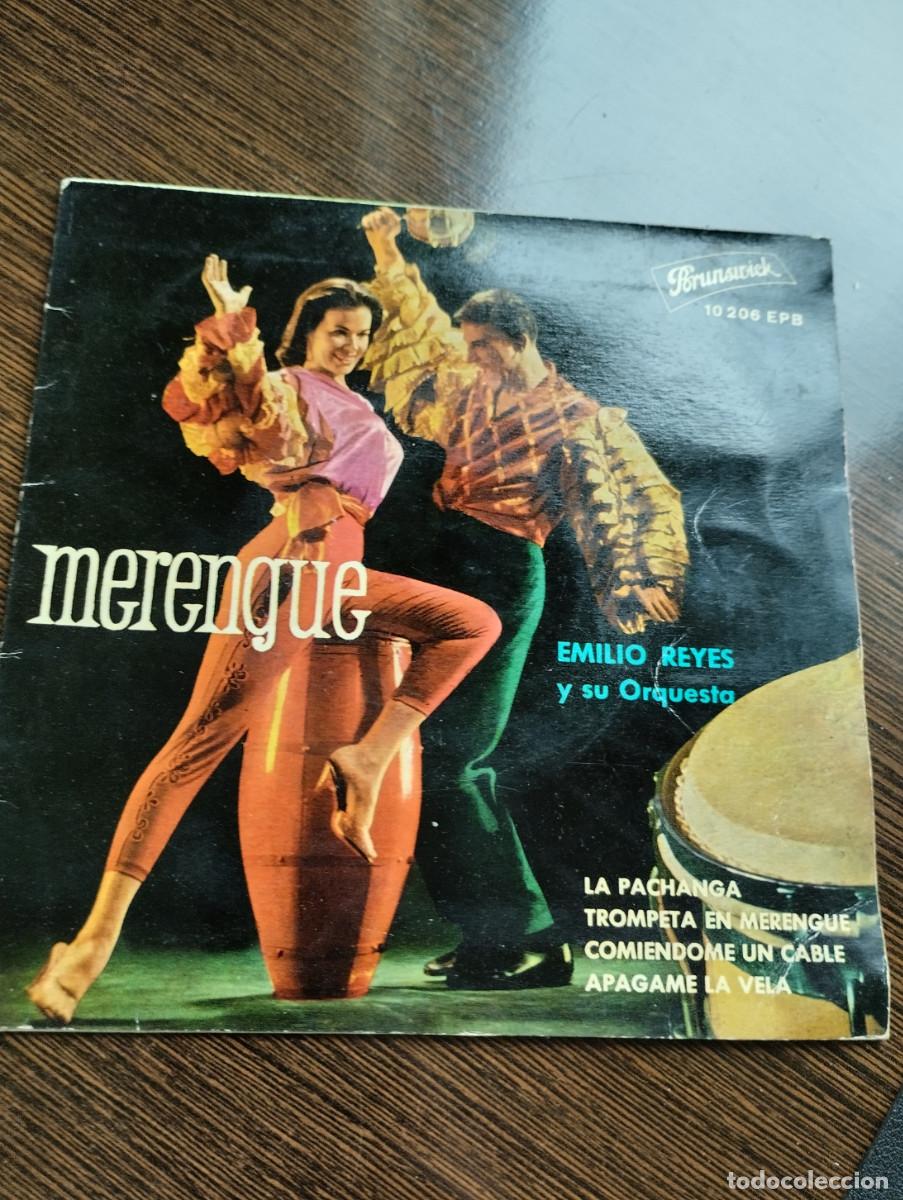 Discos de vinilo: Disco single merengue Emilio Reyes - Foto 1