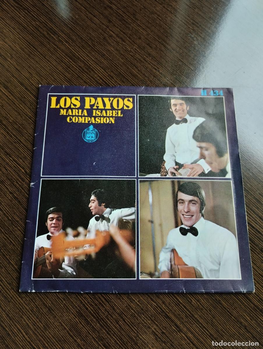 Discos de vinilo: Disco single Los Payos - Foto 1