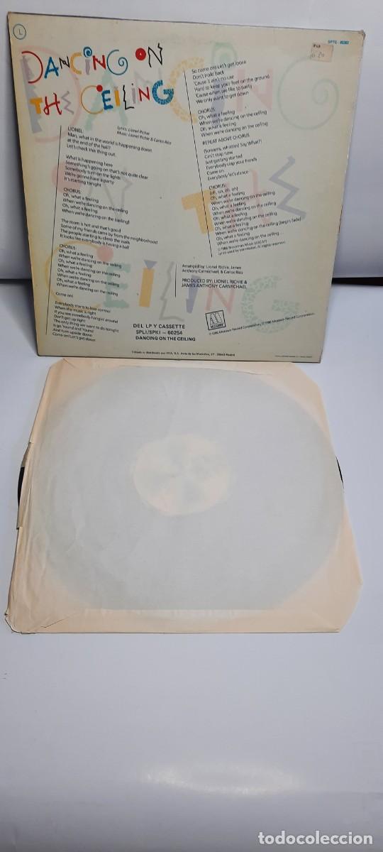 Discos de vinilo: LIONEL RICHIE - DANCING ON THE CEILING - MAXI SINGLE - Foto 2