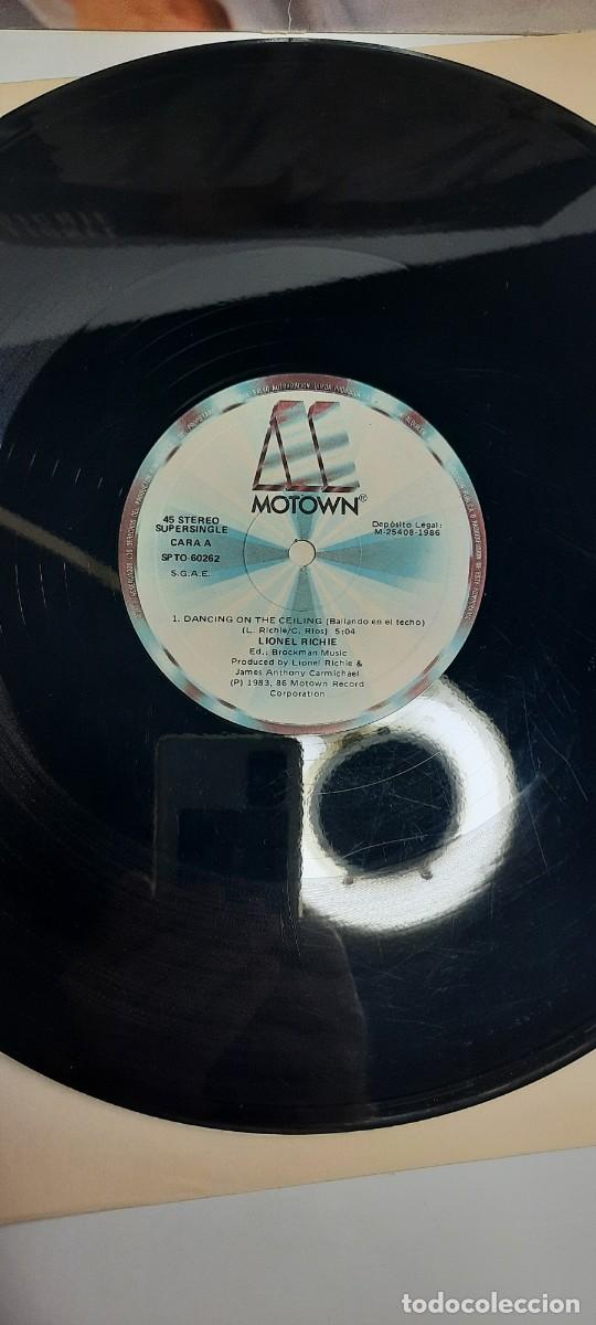 Discos de vinilo: LIONEL RICHIE - DANCING ON THE CEILING - MAXI SINGLE - Foto 4