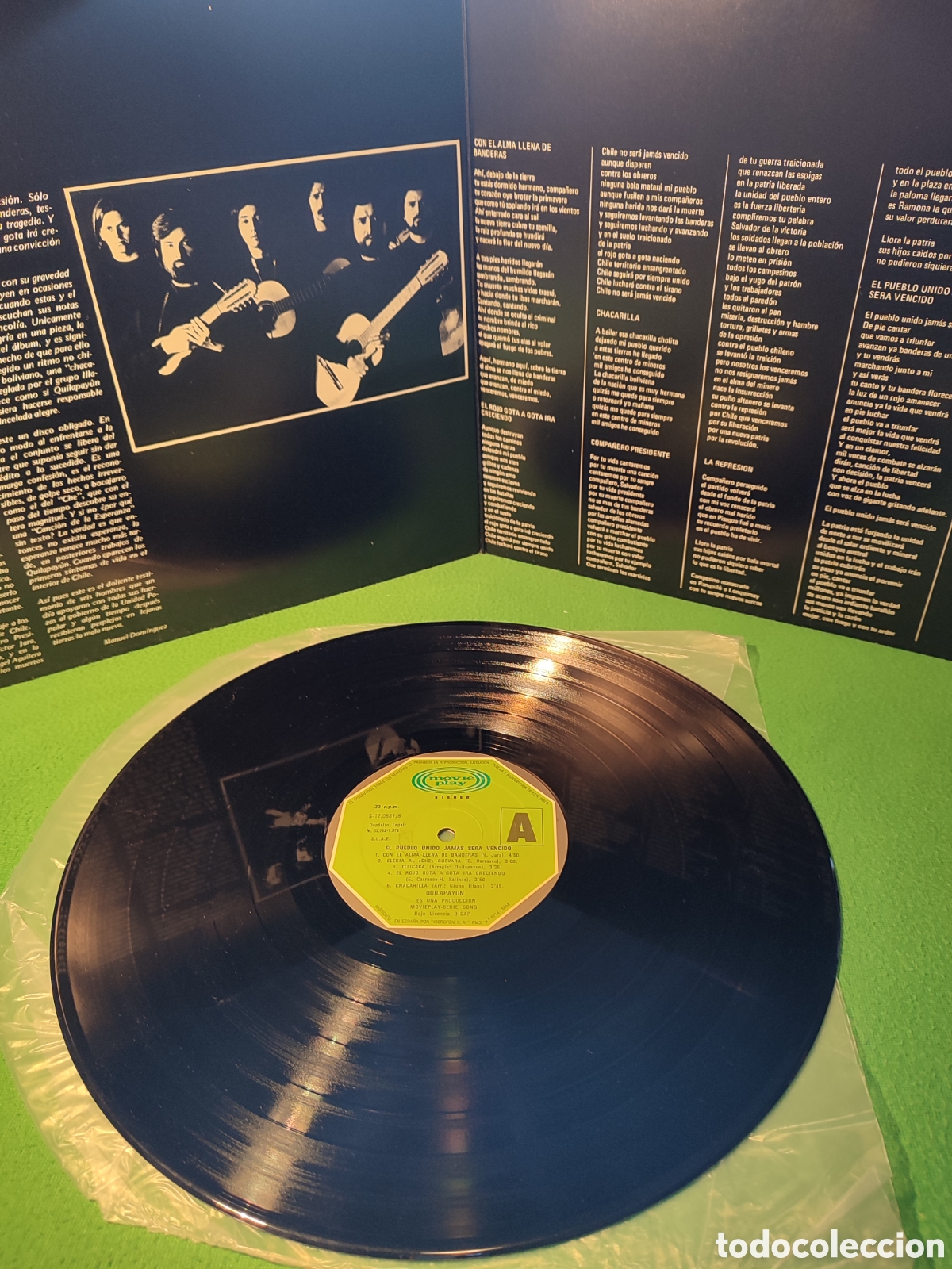 Discos de vinilo: Quilapayun - El pueblo unido... - Foto 2