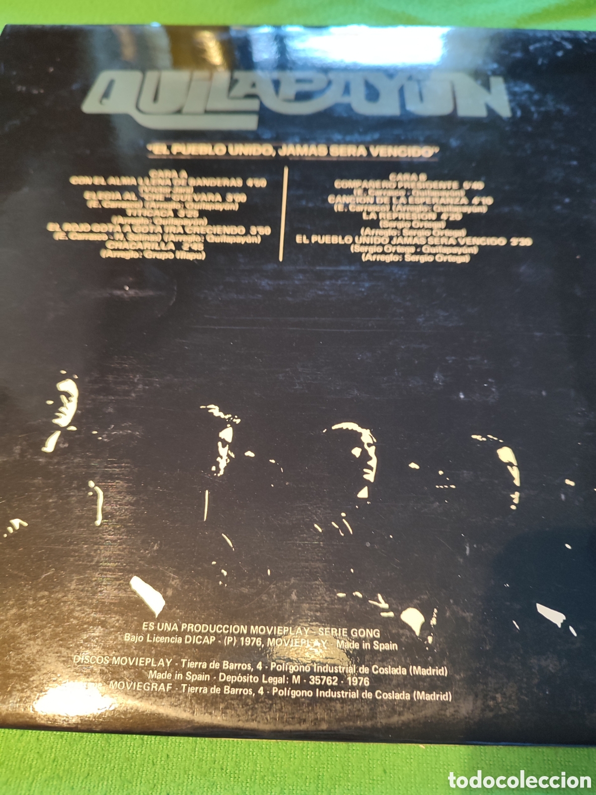 Discos de vinilo: Quilapayun - El pueblo unido... - Foto 4
