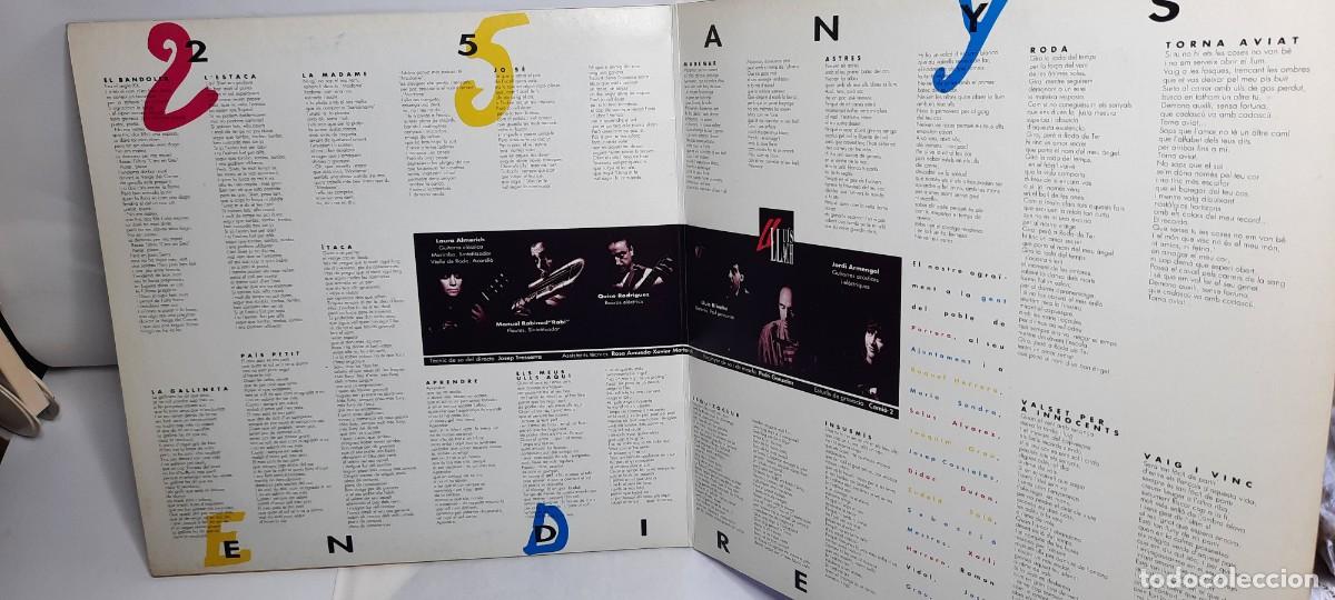 Discos de vinilo: LLUIS LLACH - &rdquo;ARA&rdquo; - 25 ANYS EN DIRECTE - Foto 3