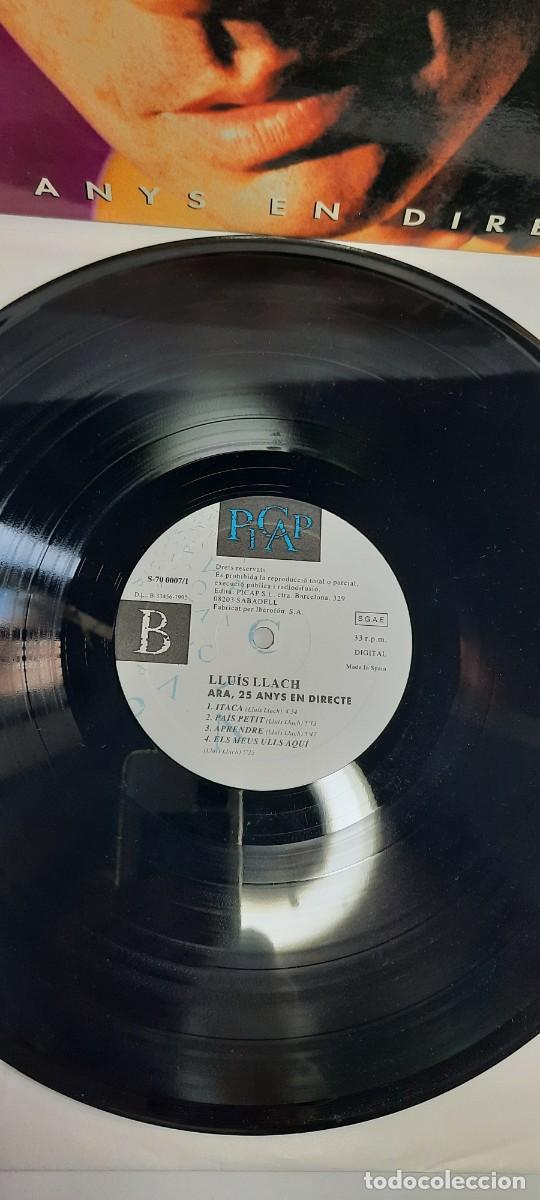 Discos de vinilo: LLUIS LLACH - &rdquo;ARA&rdquo; - 25 ANYS EN DIRECTE - Foto 8