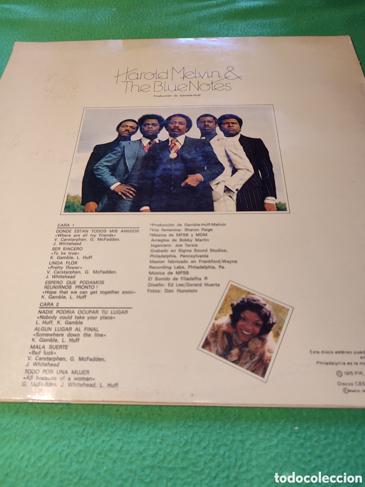 Discos de vinilo: Harold Melvin & The Blue Notes - To Be true - Foto 2