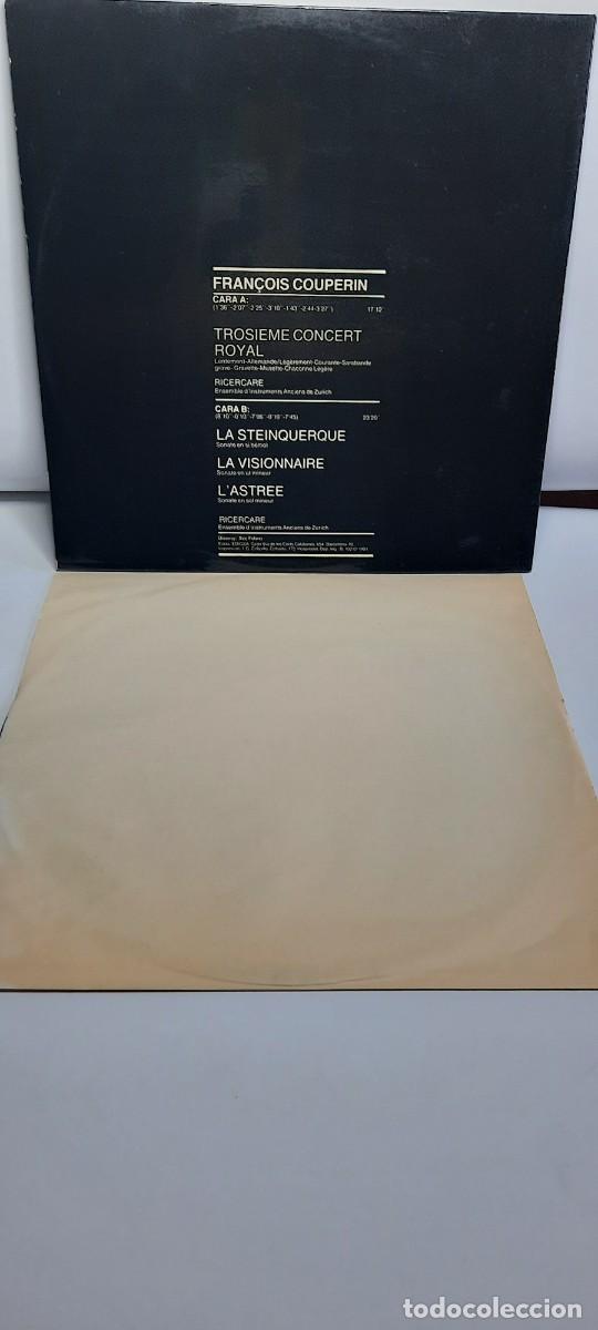 Discos de vinilo: FRANCOIS COUPERIN - ESEMBLE RISERCARE DE ZURICH - Foto 3