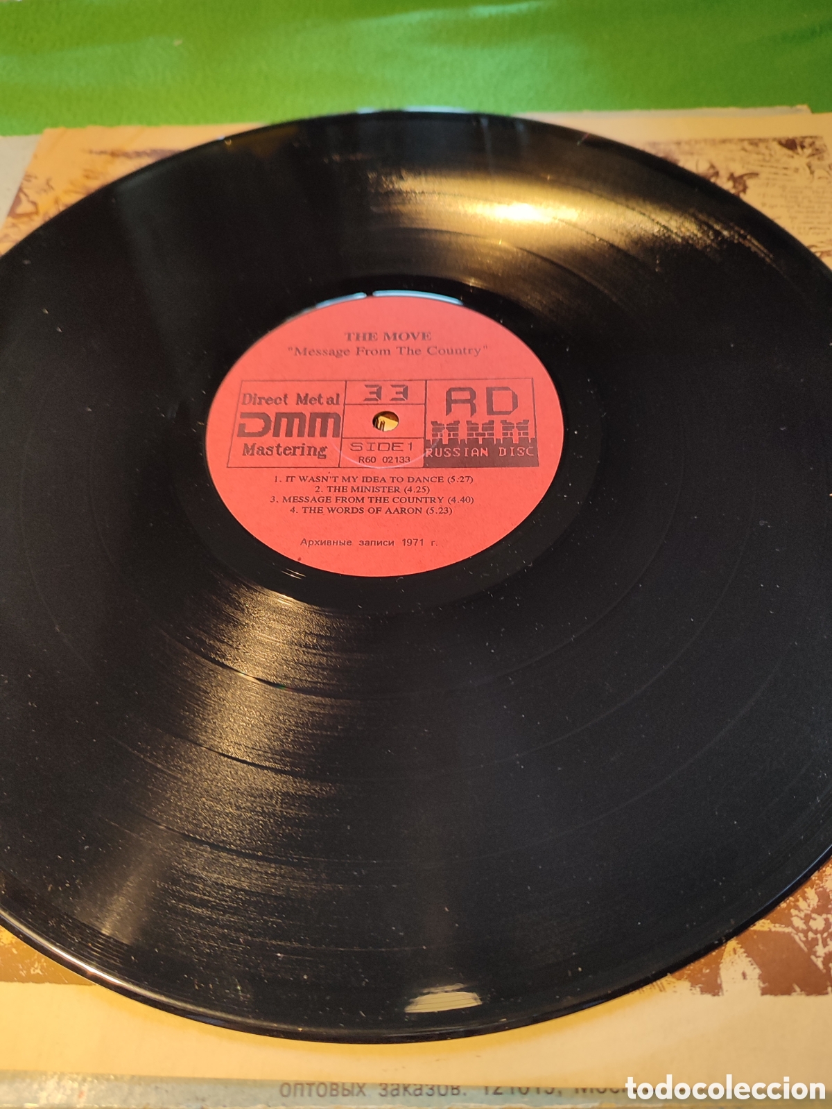 Discos de vinilo: The Move - Message from The country - Foto 3