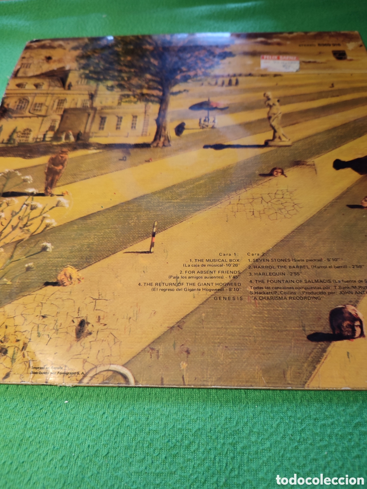 Discos de vinilo: G&eacute;nesis - Nursery Cryme - Foto 2