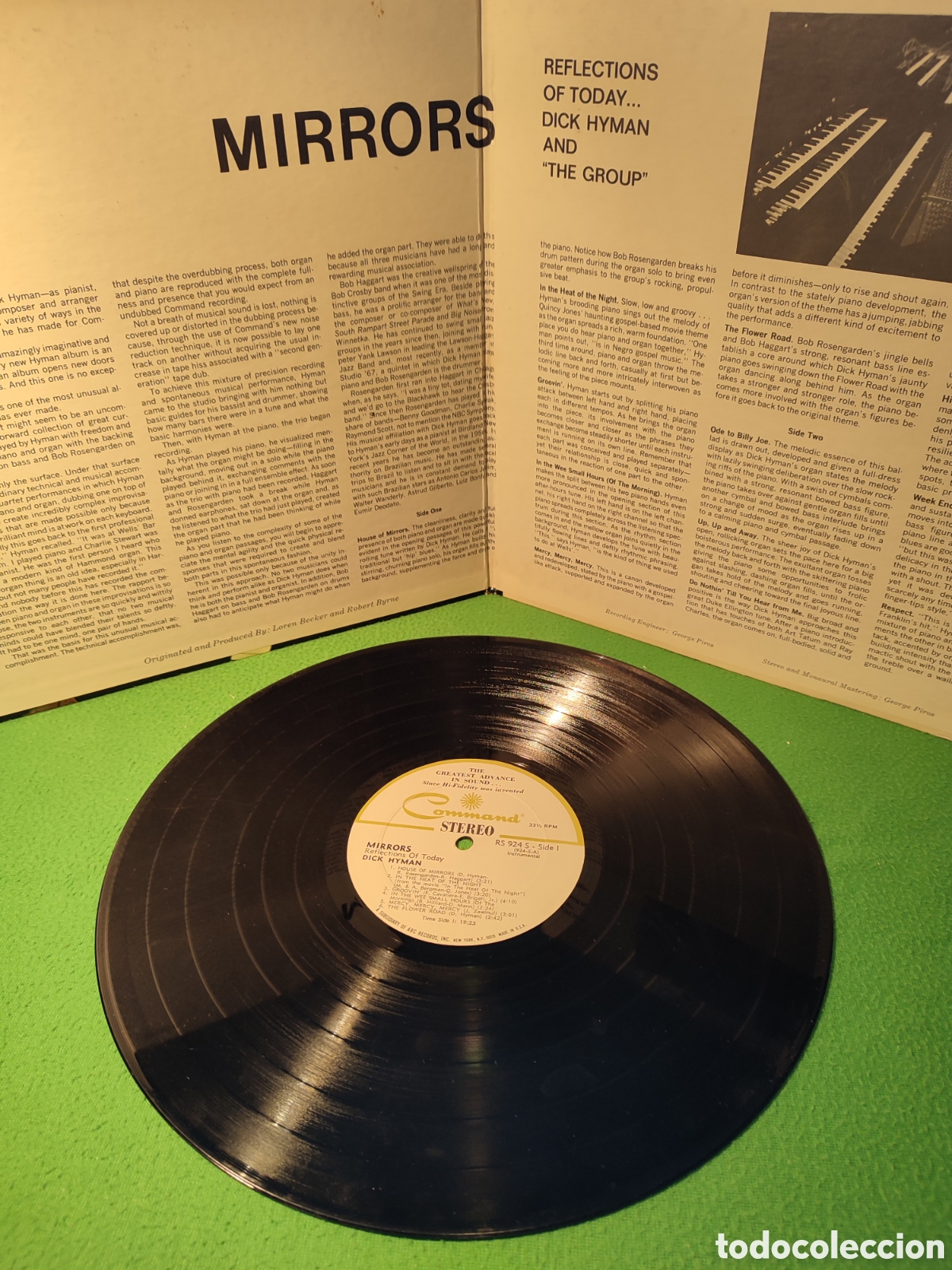 Discos de vinilo: Dick Hyman - Mirrors - Foto 2