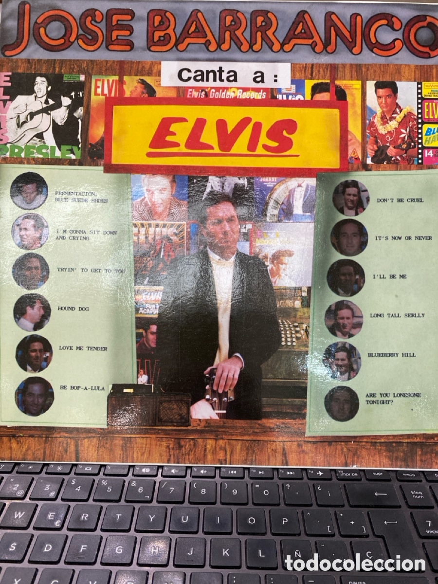 Discos de vinilo: JOSE BARRANCO - CANTA A ELVIS LP - Foto 1
