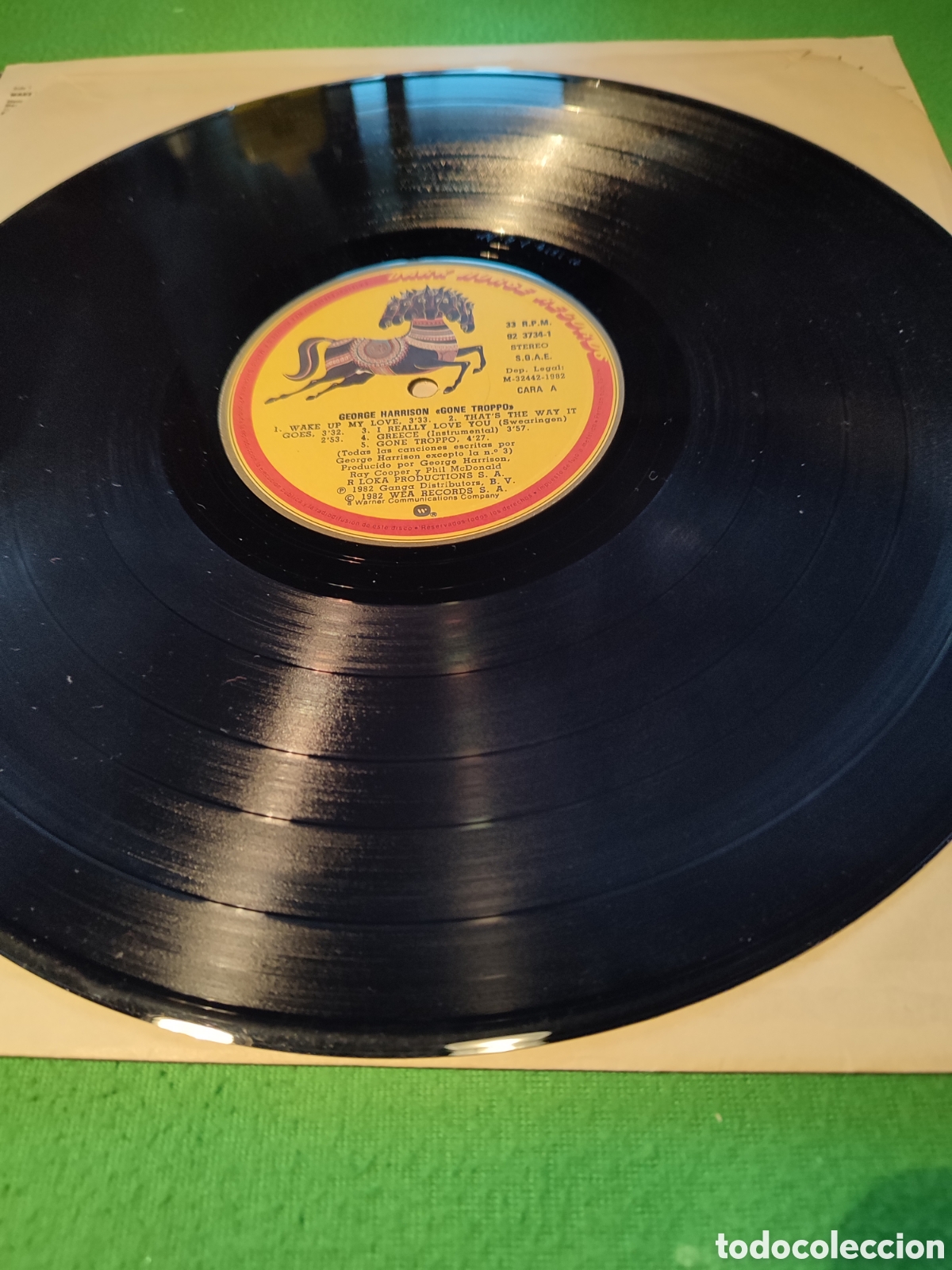 Discos de vinilo: George Harrison - Gone troppo - Foto 4