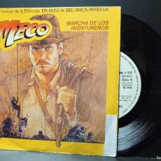 Discos de vinilo: MECO / MARCHA DE LOS AVENTUREROS /SPAIN BSO / PROMOCIONAL / CBS 1981 PEPETO