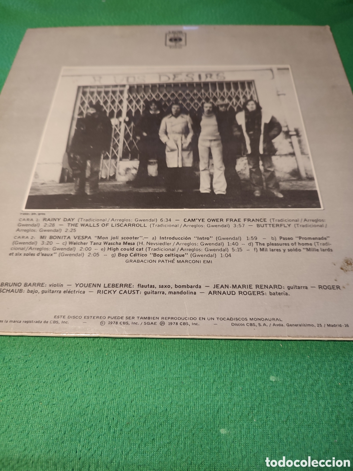 Discos de vinilo: Gwendal - Same Vinilo Lp - Foto 2