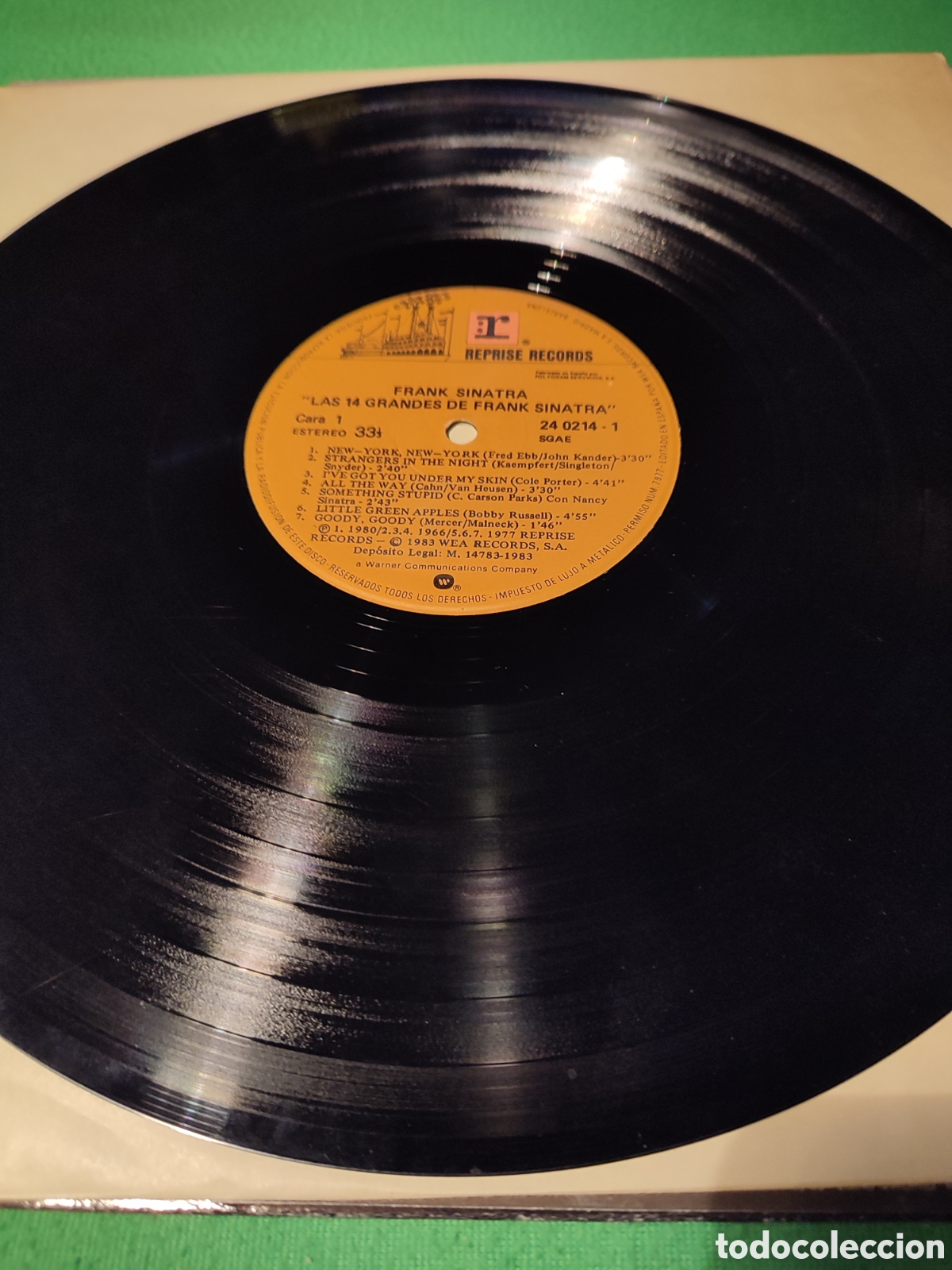 Discos de vinilo: Frank Sinatra - Las 14 grandes de .. - Foto 3
