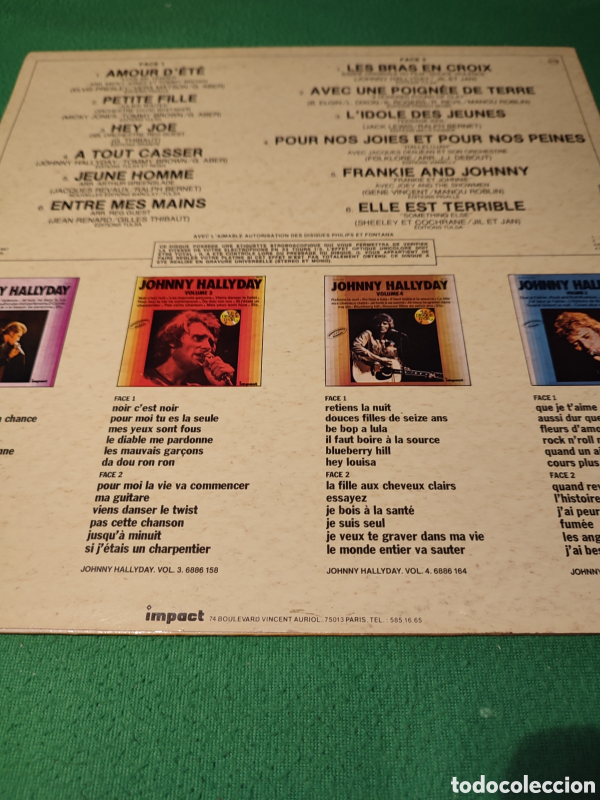 Discos de vinilo: Johnny Hallyday - Vol 2 - Foto 2