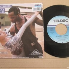 Discos de vinilo: GUILLERMO MARCHENA - MY LOVE IS A TANGO / ANNE´S THEM. SINGLE, ED ALEMANA 7” 1987. VG+/NM