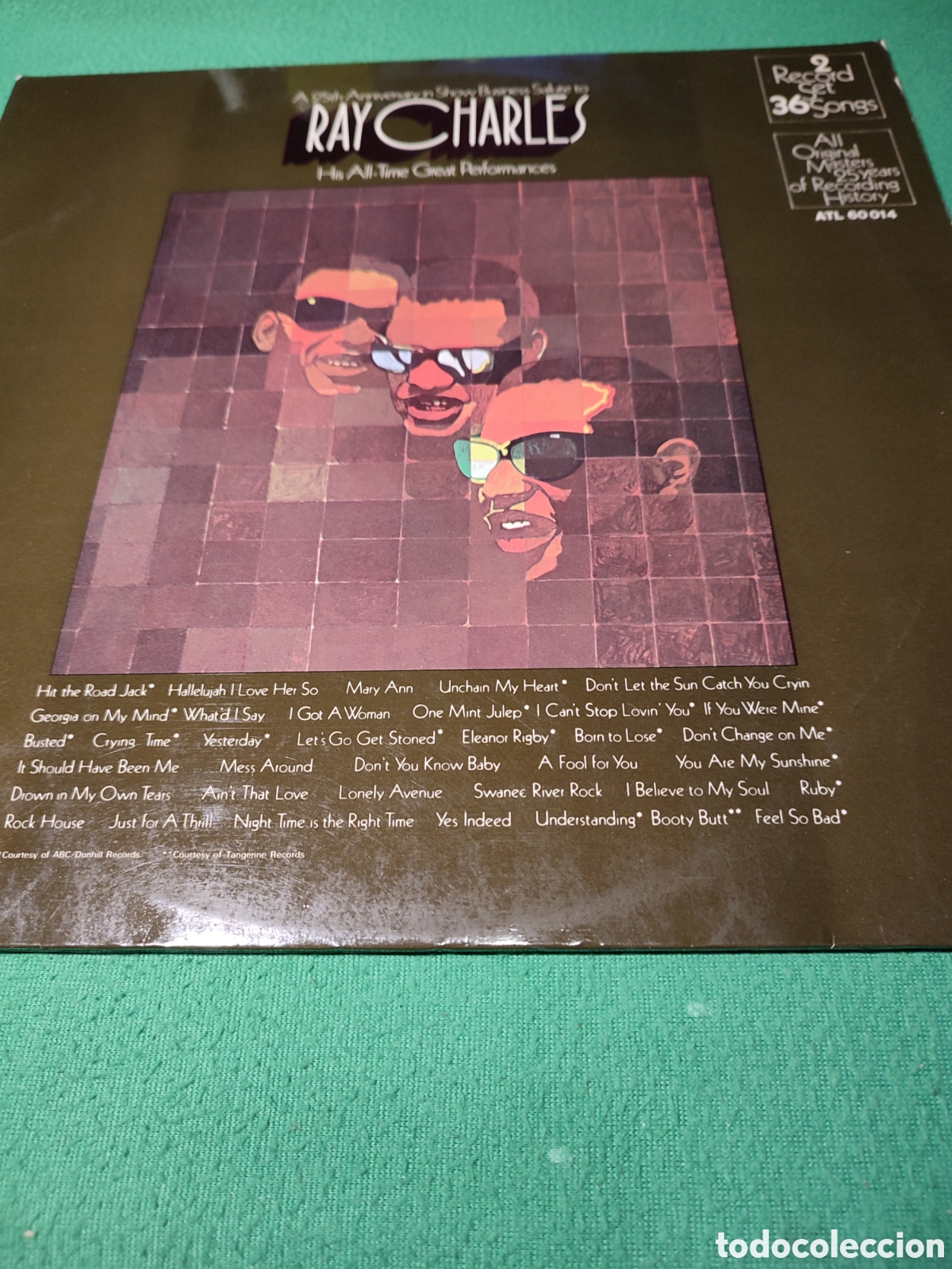 Discos de vinilo: Ray Charles - A 25th anniversary show 2 Lps - Foto 1