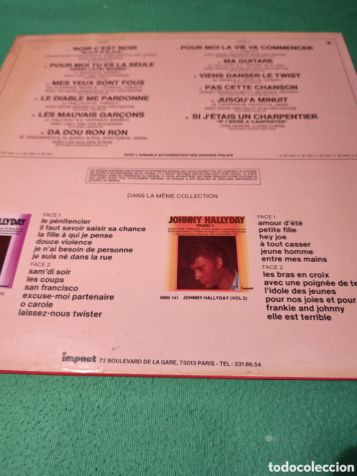 Discos de vinilo: Johnny Hallyday - Vol 3 - Foto 2