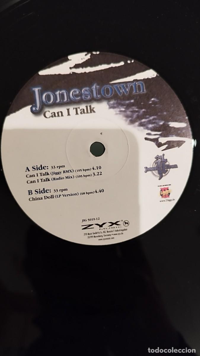 Discos de vinilo: Jonestown &ndash; Can I Talk.Vinilo Maxi - Foto 3