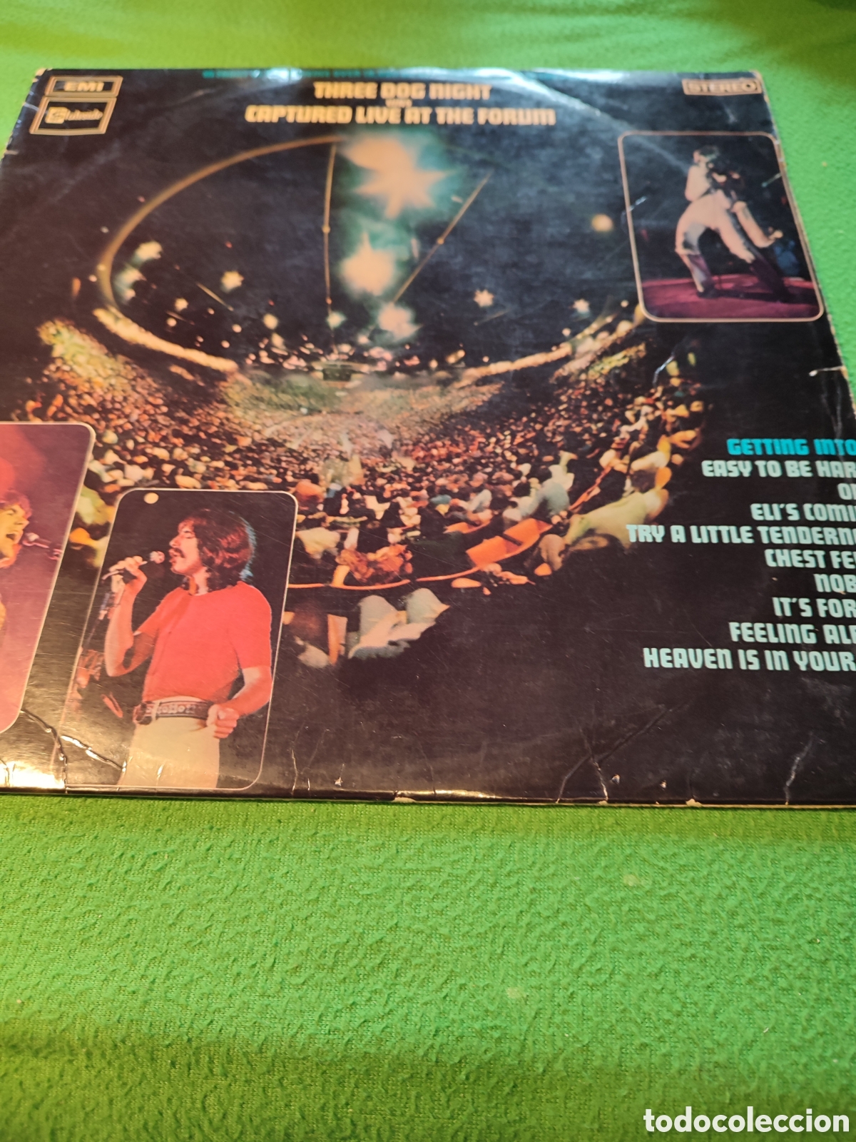 Discos de vinilo: Three Dog Night - Captured Live at the forum - Foto 1
