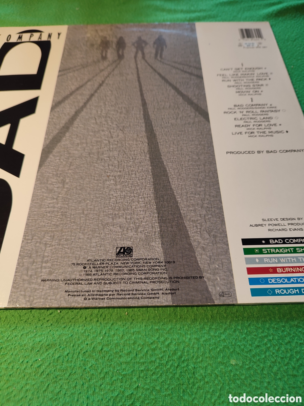 Discos de vinilo: Bad Company - 10 from 6 - Foto 2
