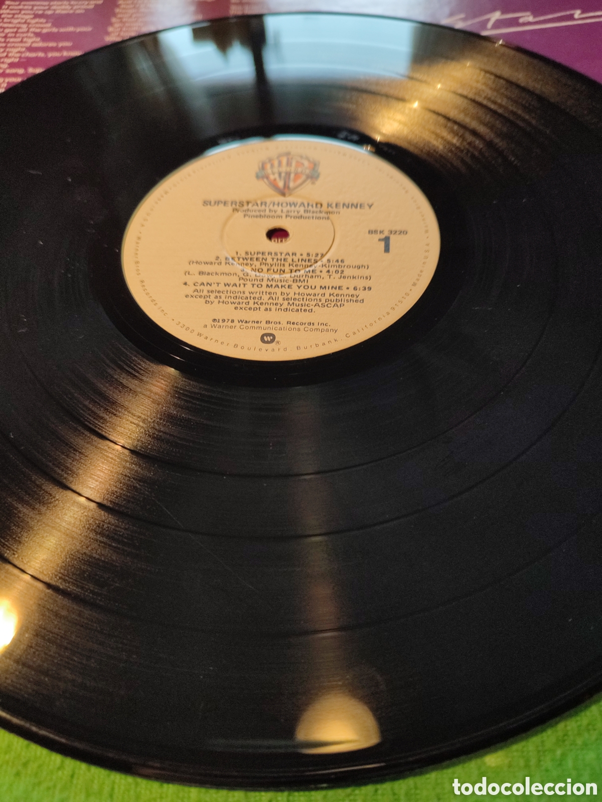 Discos de vinilo: Howard Kenny- Superstar - Foto 3