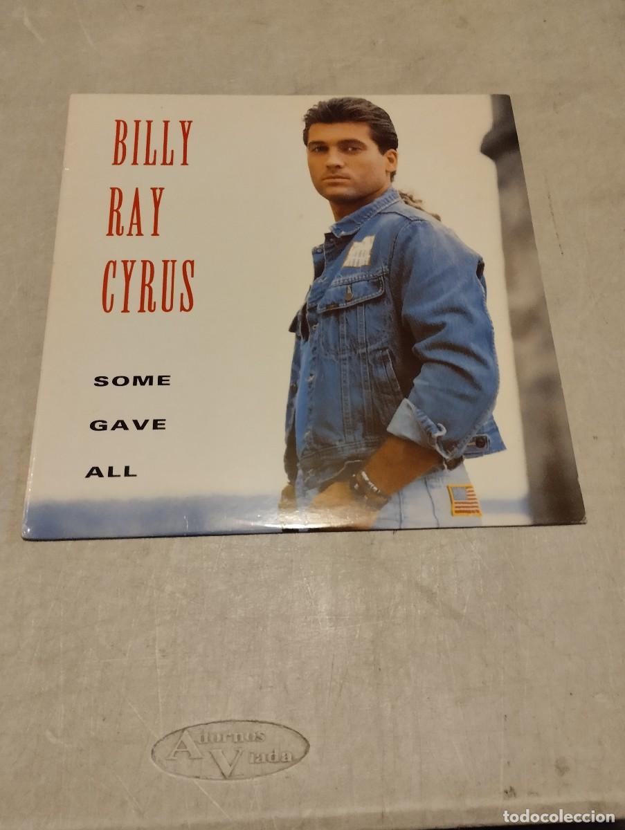 Discos de vinilo: Billy Ray Cyrus LP Some Gave All Esp.1992 - Foto 1