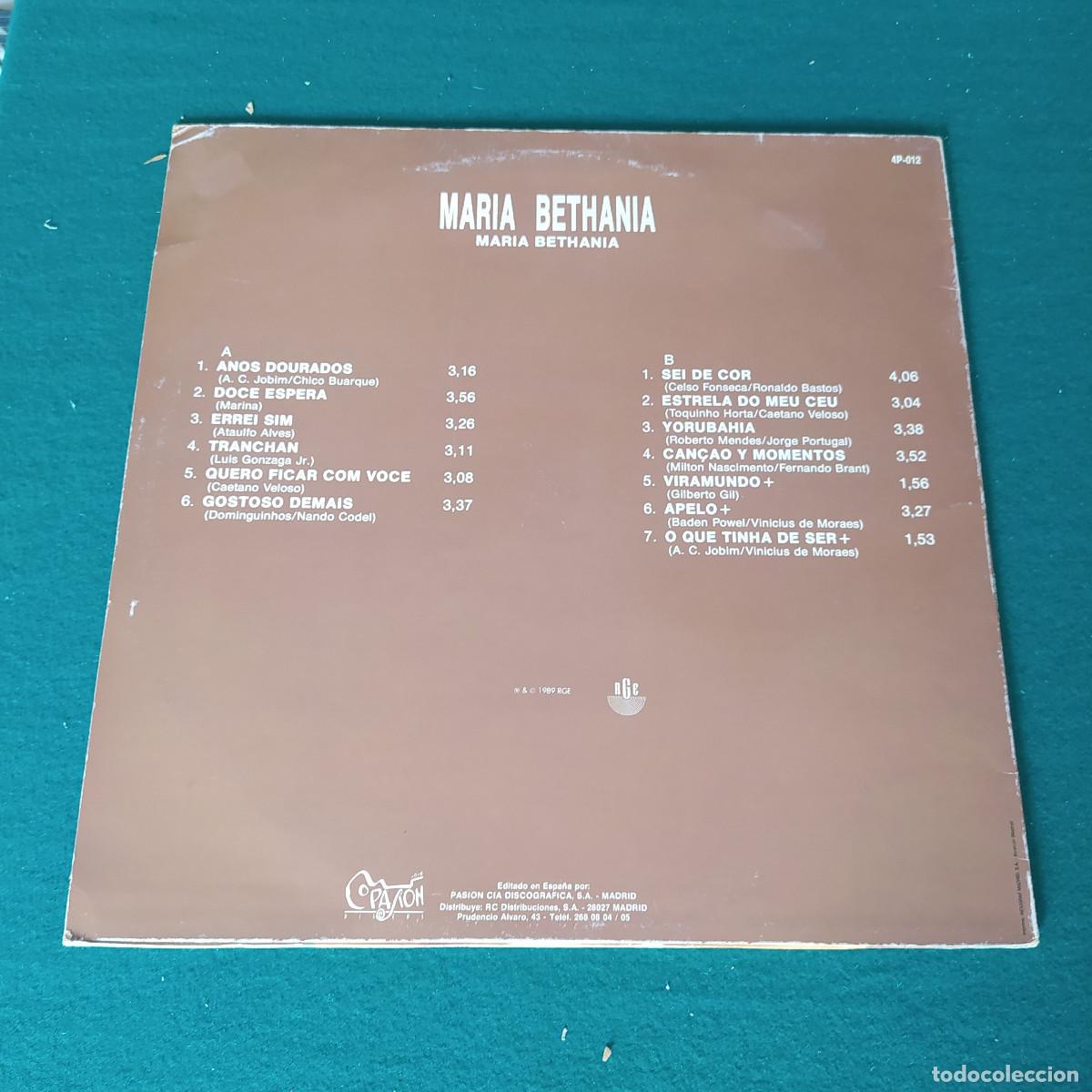 Discos de vinilo: MARIA BETHANIA ...... - Foto 2