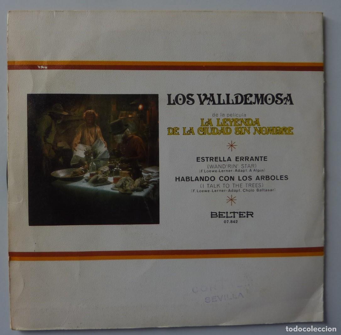 Discos de vinilo: LOS VALLDEMOSA // ESTRELLA ERRANTE // 1970 // SINGLE - Foto 2