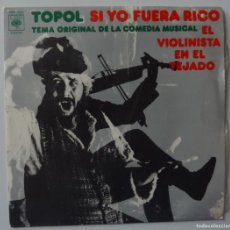 Discos de vinilo: TOPOL // SI YO FUERA RICO // 1972 // SINGLE