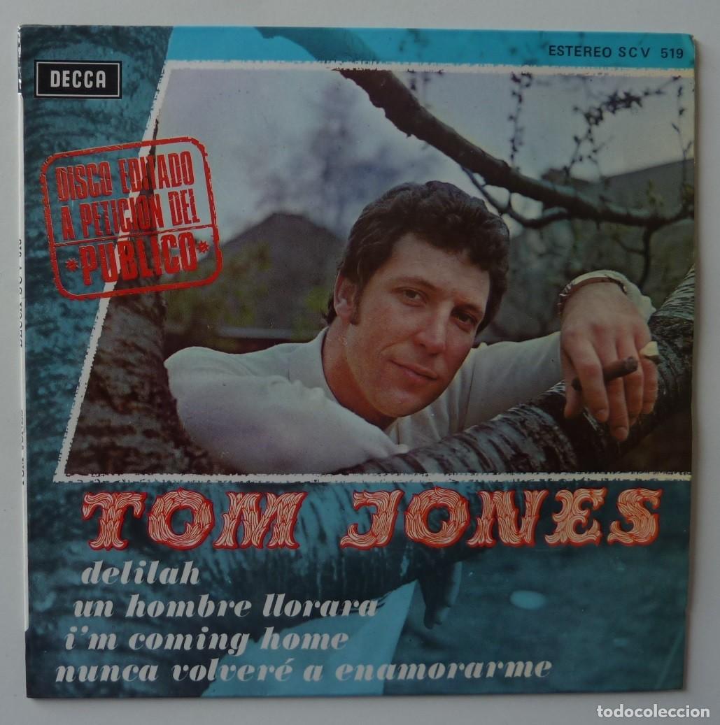 Discos de vinilo: TOM JONES // DELILAH+3 // 1968 // EP - Foto 1