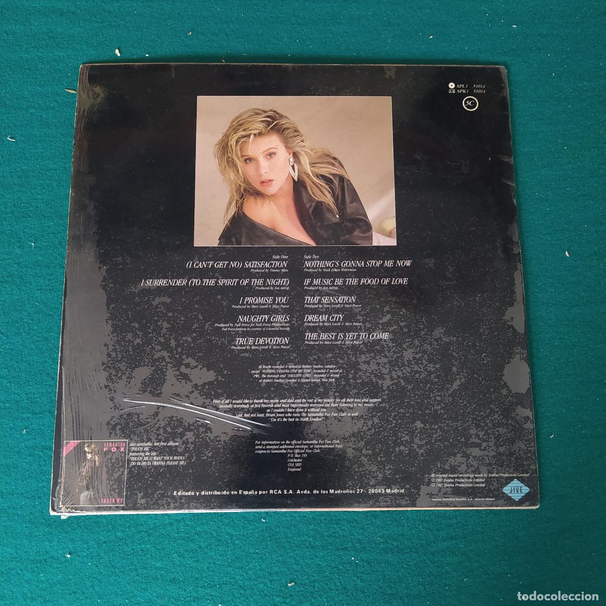 Discos de vinilo: Samantha Fox &ndash; Samantha Fox - Foto 2
