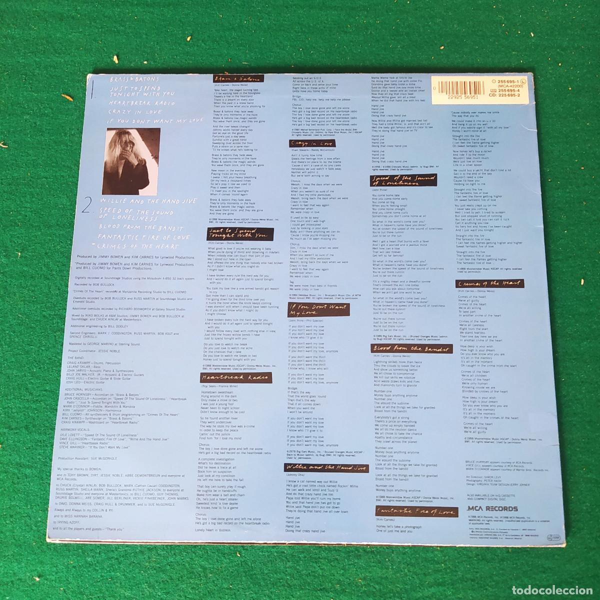 Discos de vinilo: Kim Carnes &ndash; View From The House - Foto 2