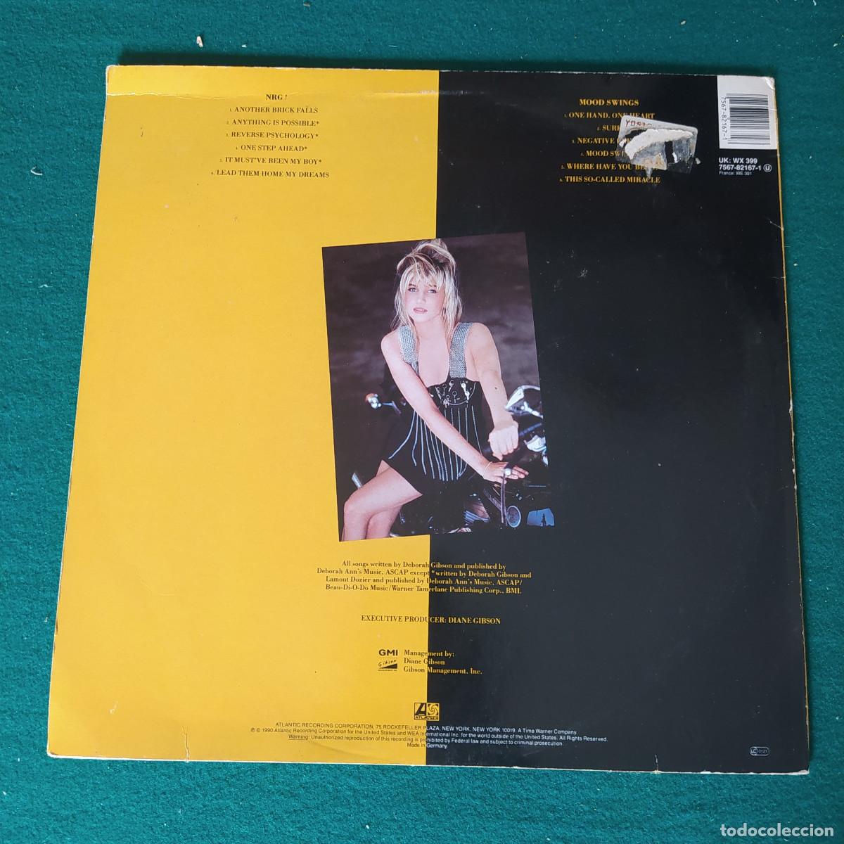 Discos de vinilo: Debbie Gibson &ndash; Anything Is Possible - Foto 2