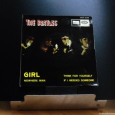 Discos de vinilo: THE BEATLES -GIRL & NOWHERE MAN +2 ---- VINILO EX / FUNDA MINT +