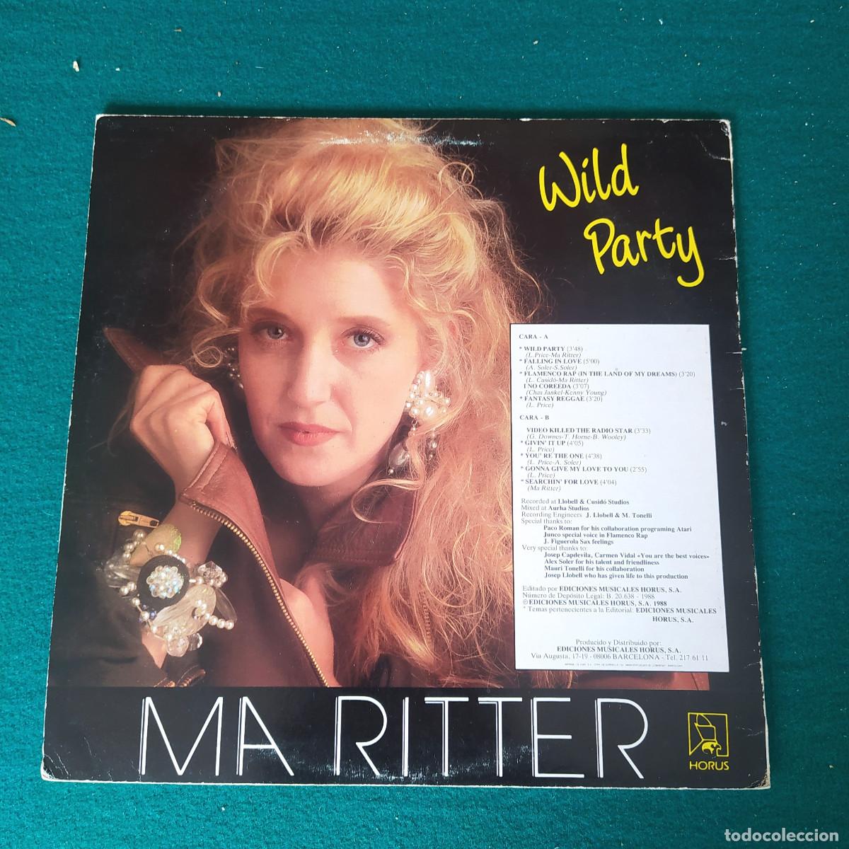 Discos de vinilo: Ma Ritter &ndash; Wild Party - Foto 2