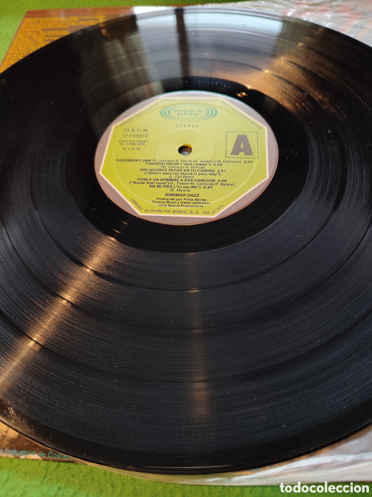 Discos de vinilo: Kinsman Dazz - Same Vinilo Lp - Foto 3